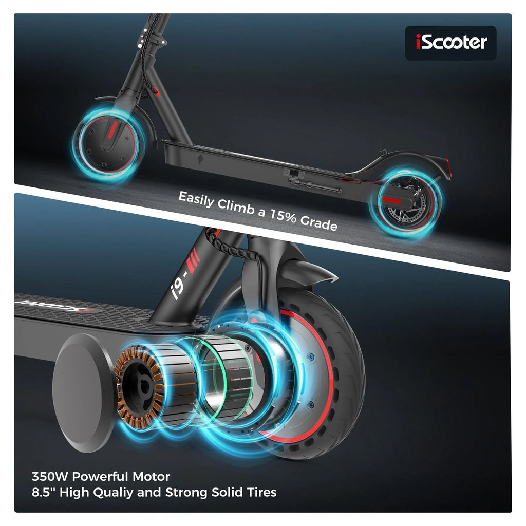 350W Foldable Electric Scooter with Double Braking System M84052