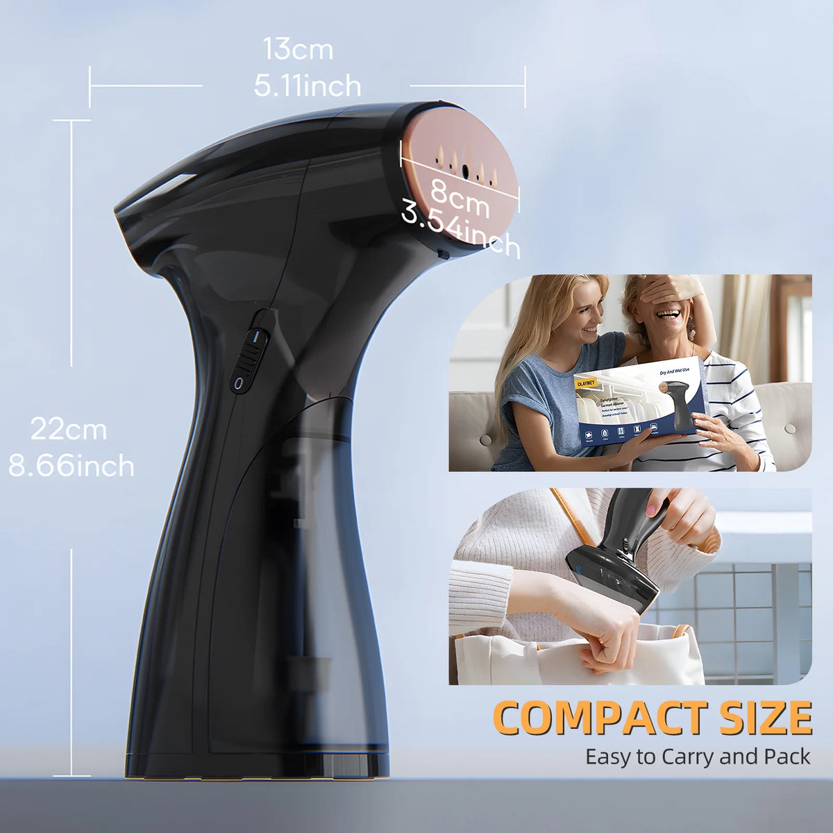 800W Portable Handheld Garment Steamer L601