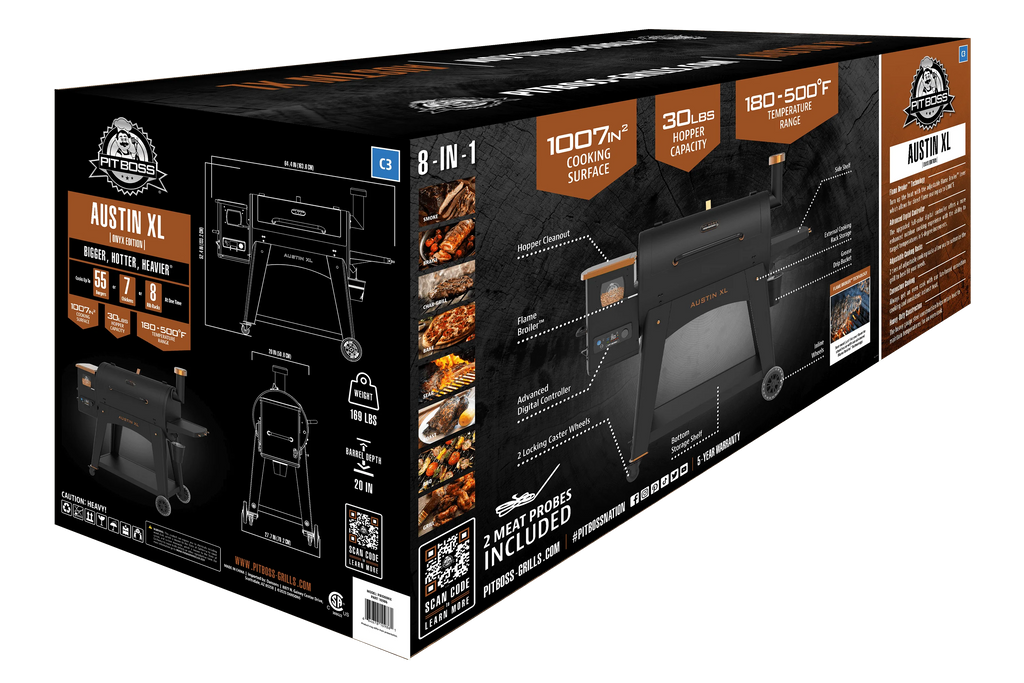 Wood Fired Pellet Grill and Smoker T42539