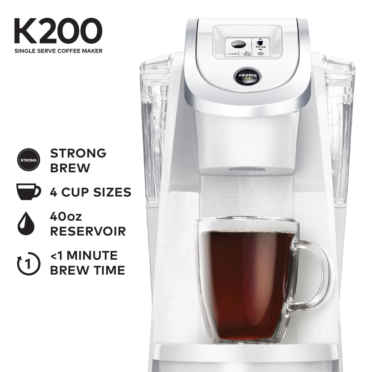 Single-Serve K-Cup Pod Coffee Maker D47287
