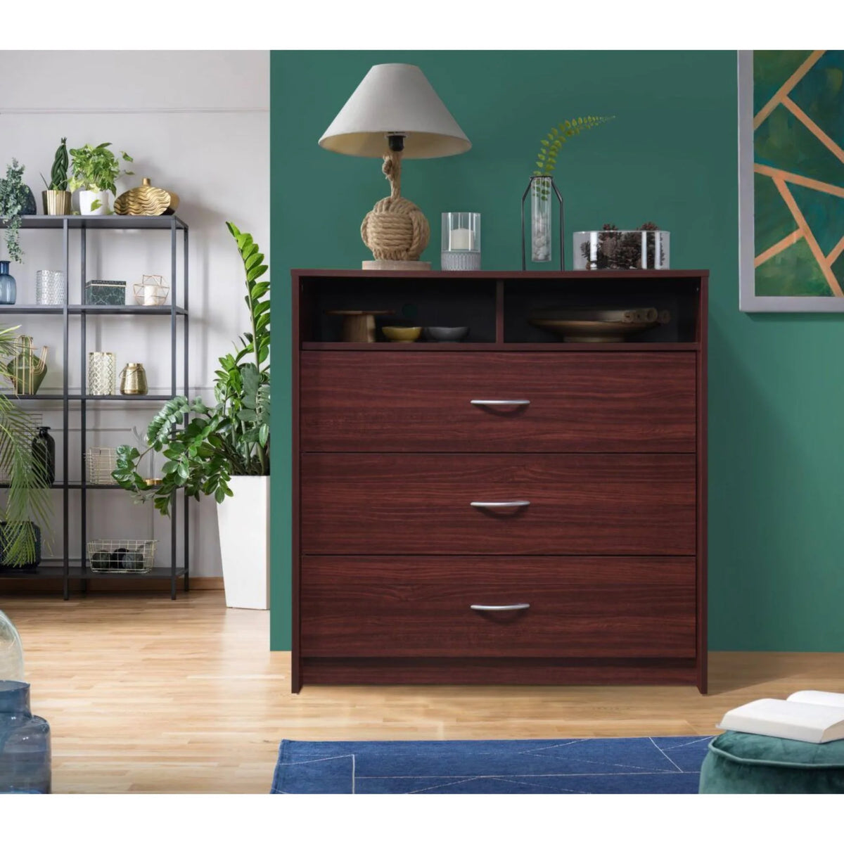 3-Drawer Dresser with Shelf W347080