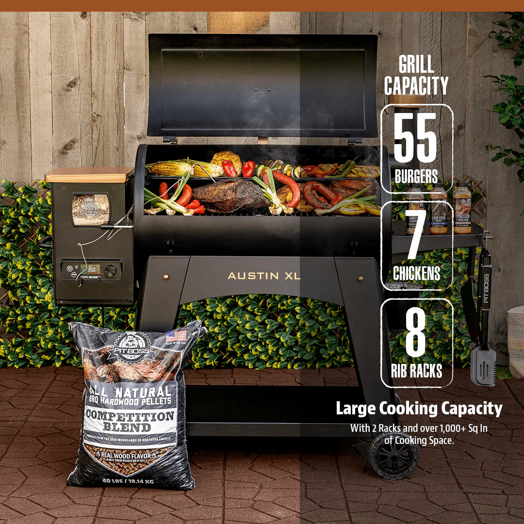 Wood Fired Pellet Grill and Smoker T42539
