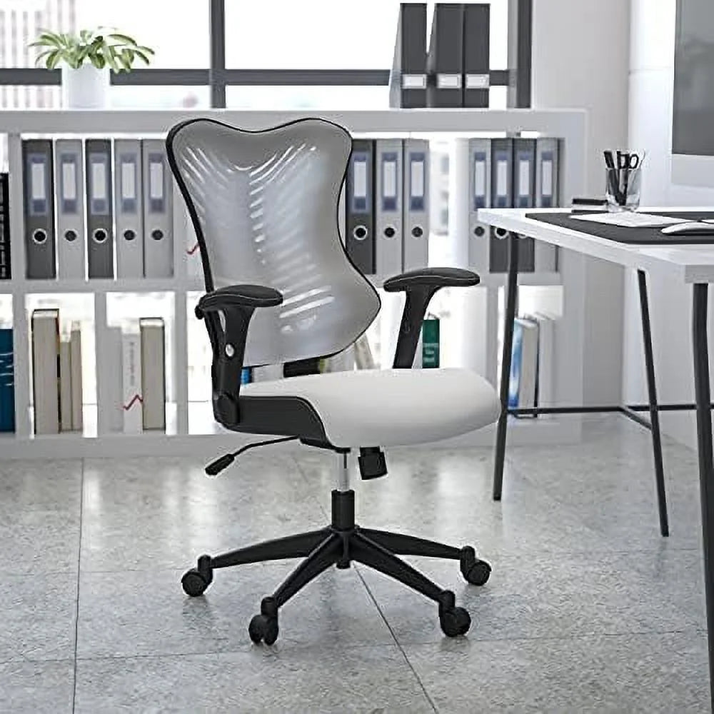 White Mesh Executive Office Chair Y720